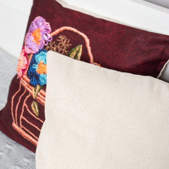 Набор декоративных подушек со съемным чехлом 40х40 см, 2 шт, RH 24050 SELENA